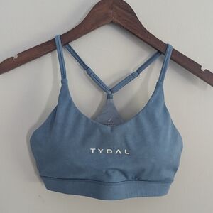 Women's Tydal Cornflower Blue Sports Bra Medium Racerback